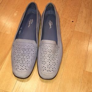 Pastel blue loafers by Easy Spirit 👀
